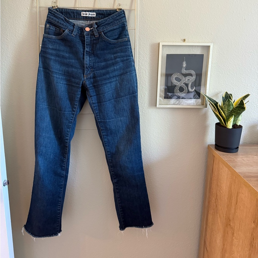 Acne Straight Leg Jeans